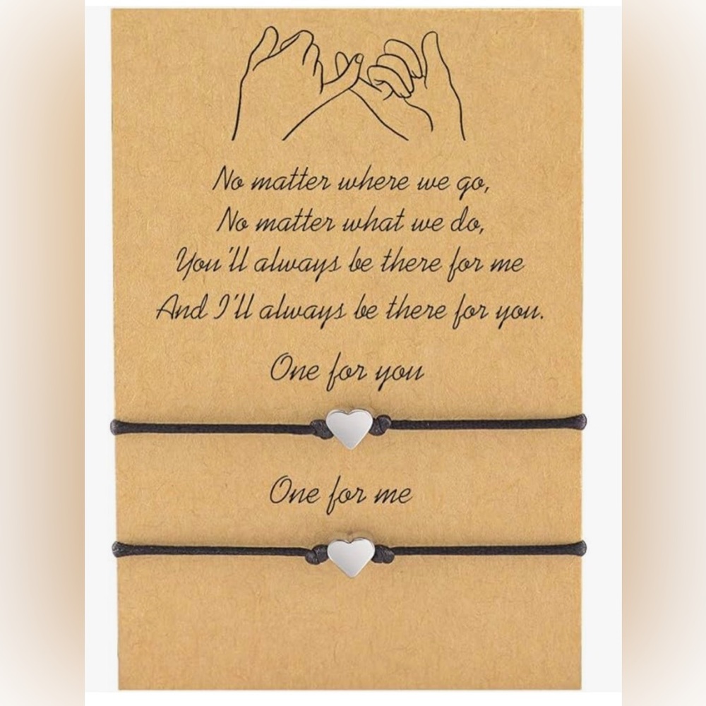 Pinky Promise Adjustable Bracelets